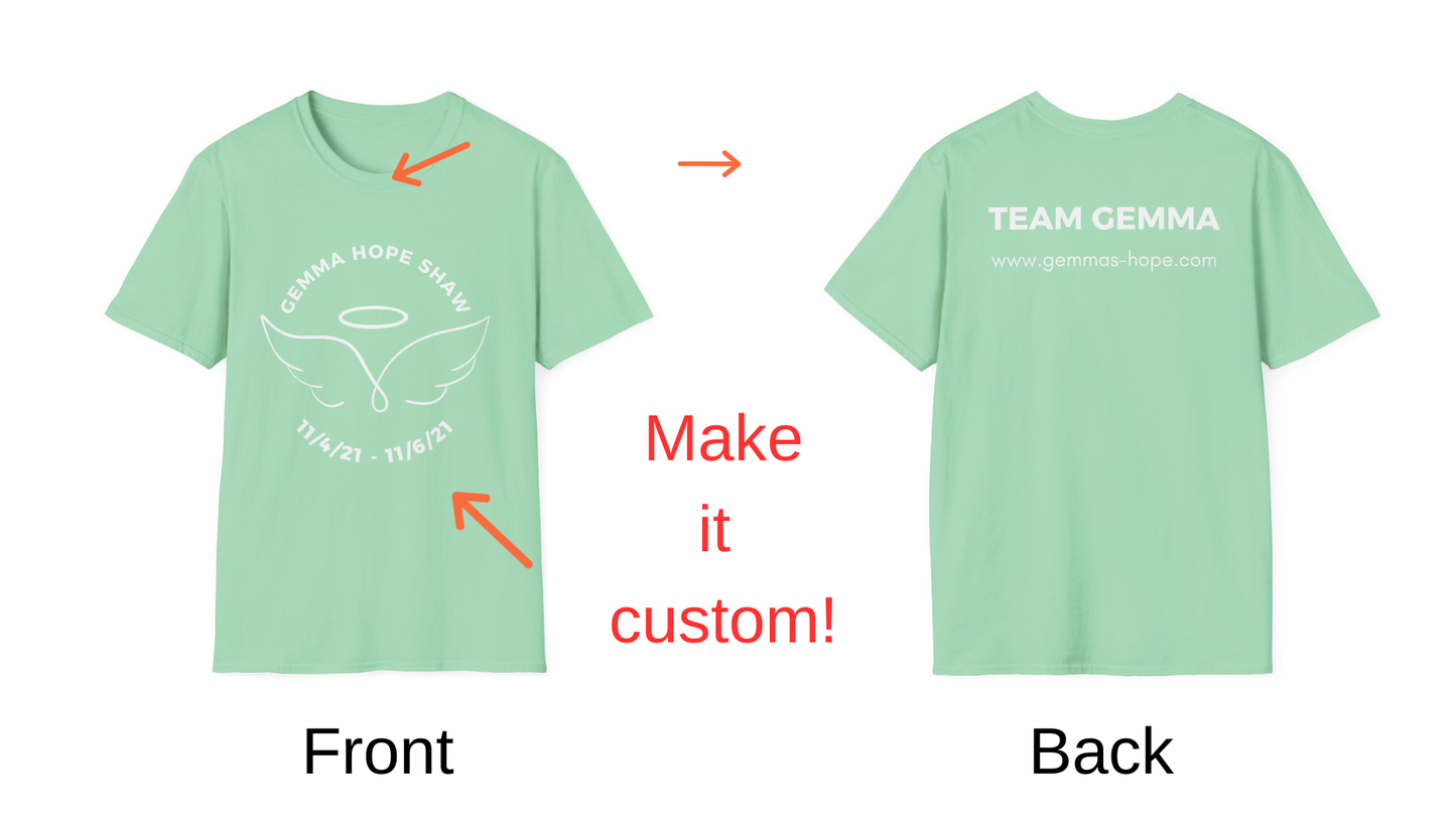 Baby Soft Customizable Tshirt | 6M-24M