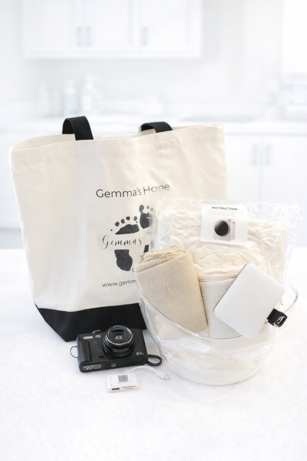 Bereavement Photography Essentials Kit with 4K Camera | Optional Instax Mini 11 + Film