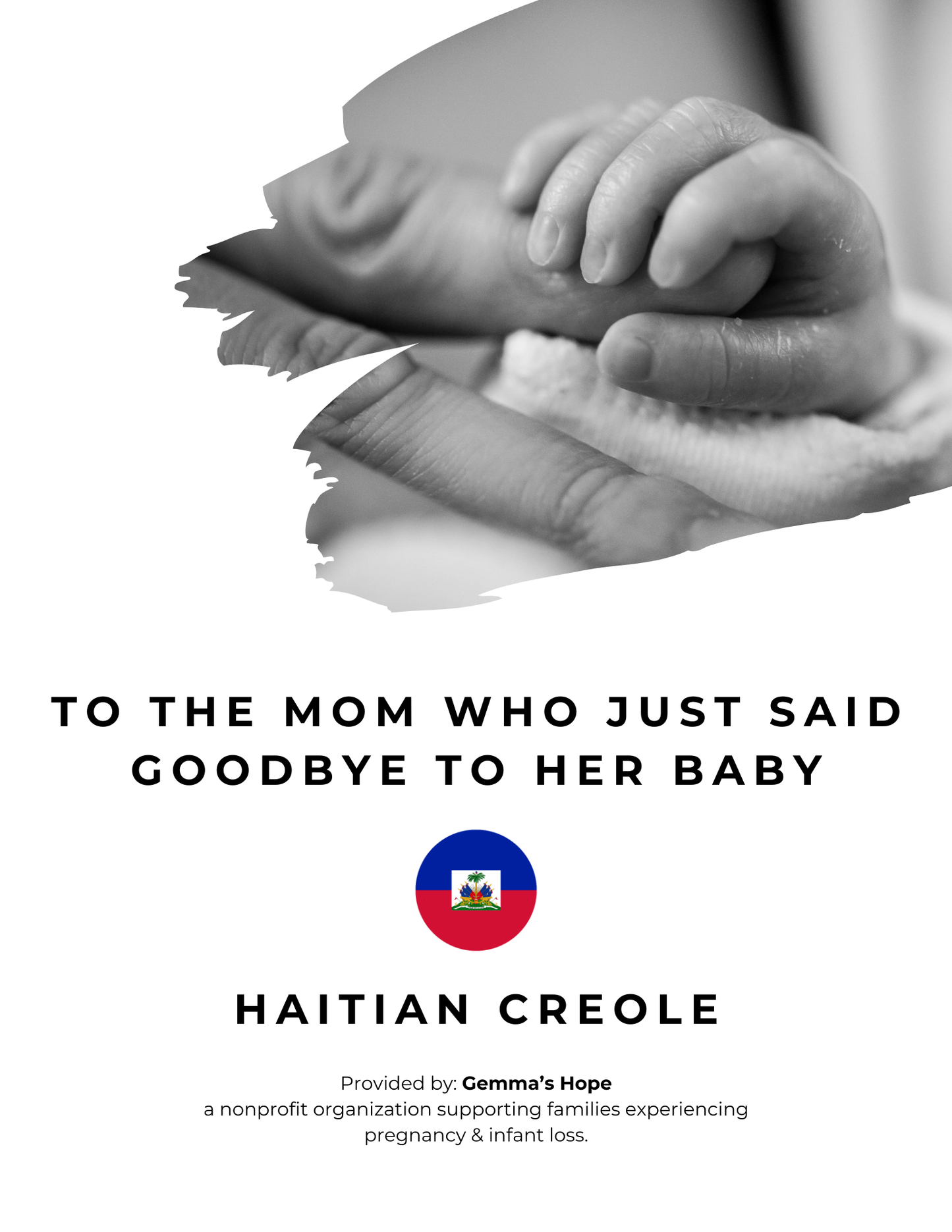 Gemma's Hope Resource Document for Families - Haitian Creole