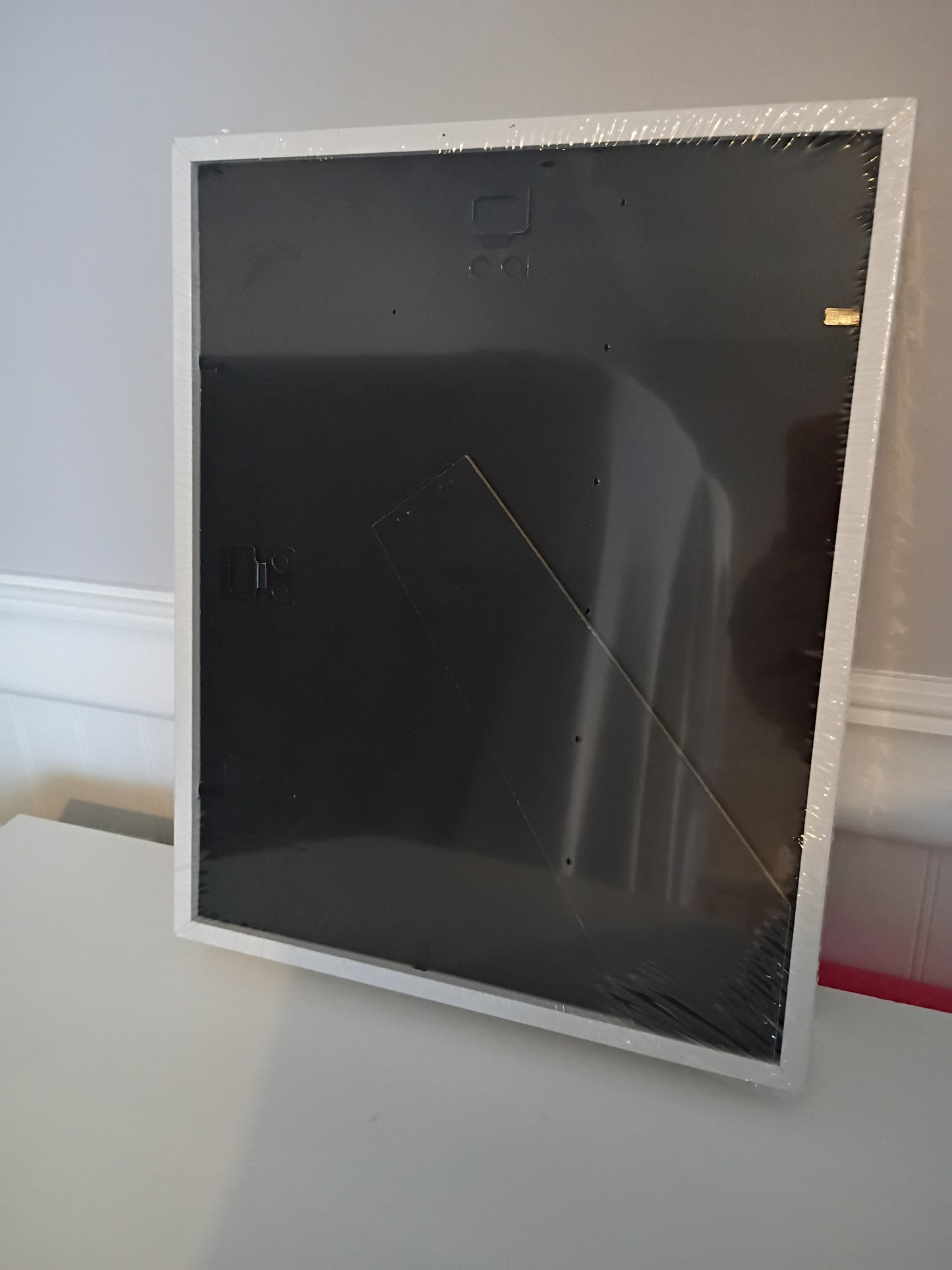 White Keepsake Shadow Box 10"