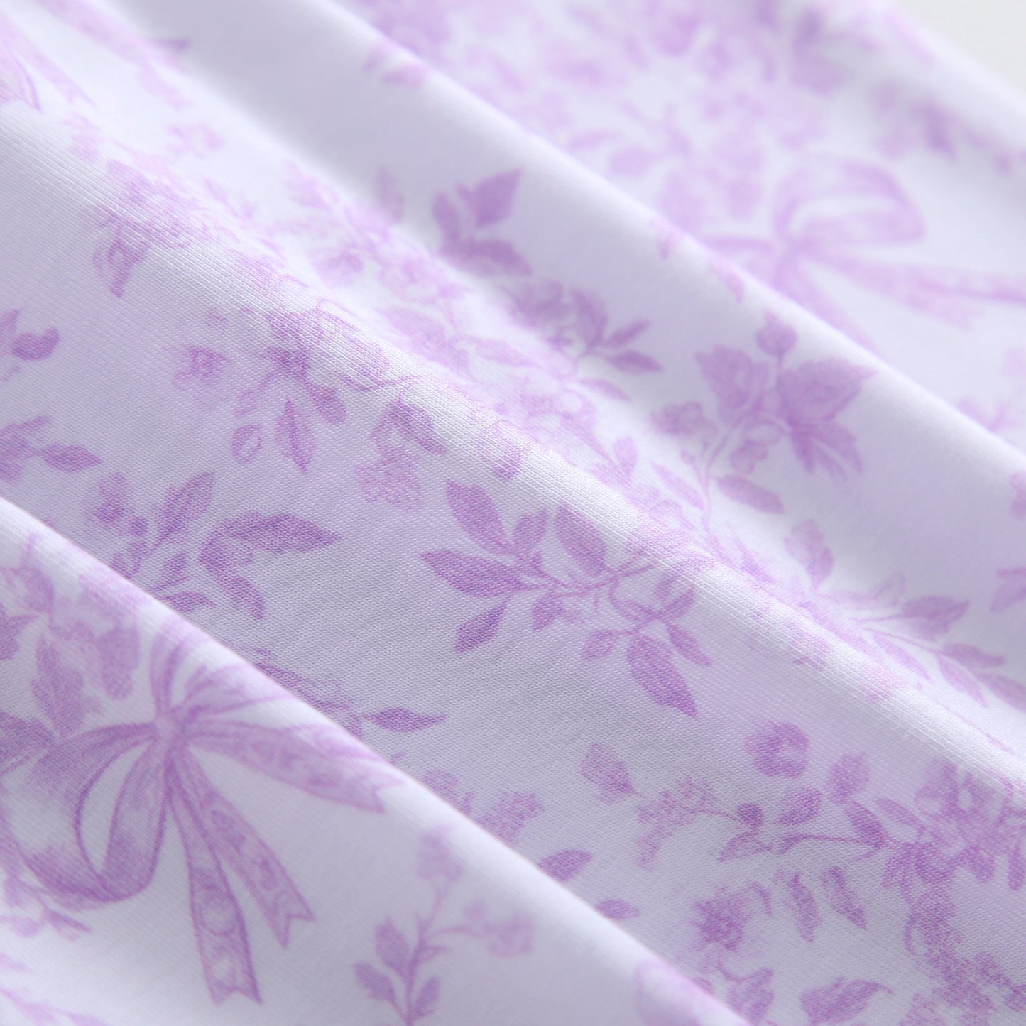 Bows & Blooms Swaddle Blanket