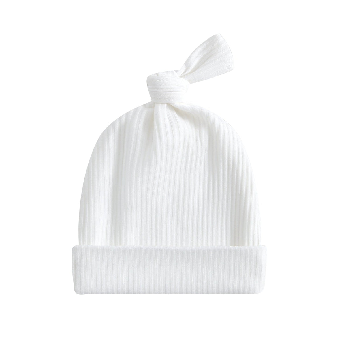 Snow Ribbed Baby Beanie Hat