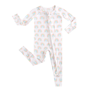 Bamboo Zippered Romper by Luxie Charm