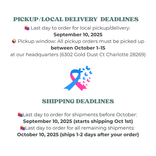 2025 PAIL Awareness Yard Signs - Customize With Your Baby's Name - Pickup & Shipping Available