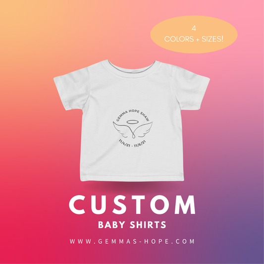Baby Soft Customizable Tshirt | 6M-24M