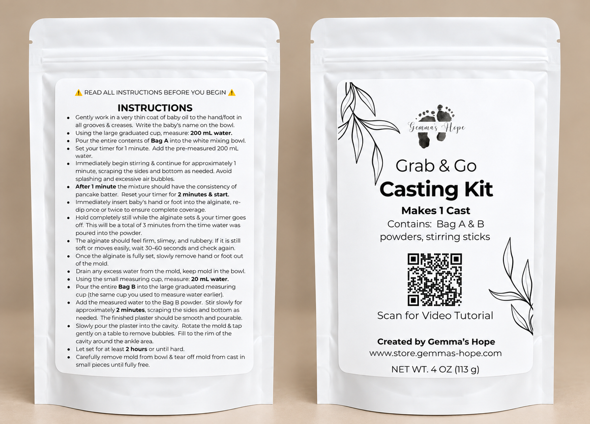 Grab & Go Casting Kit — 10 Casts | High-Strength Casting Material