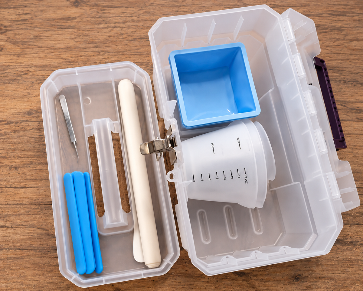Reusable Plaster Casting Toolkit
