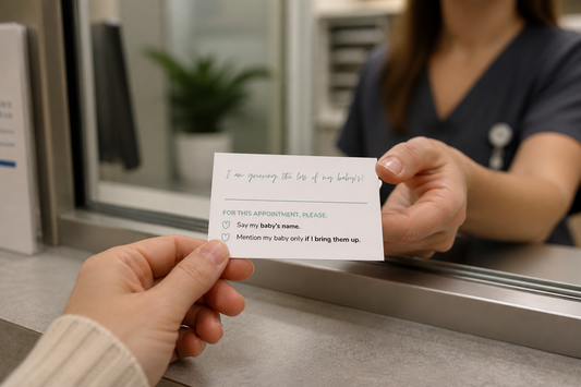 Grief Preference Cards for Bereaved Parents | Printed Card Set