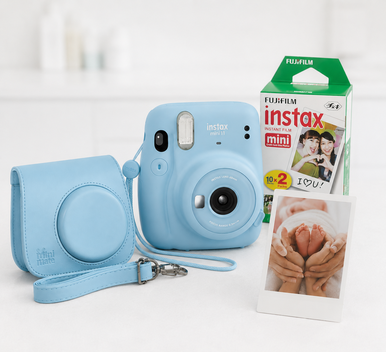 Bereavement Photography Essentials Kit with 4K Camera | Optional Instax Mini 11 + Film