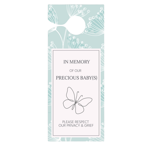 Door Hanger Cards for Room Privacy