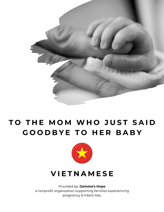 Gemma's Hope Resource Document for Families - Vietnamese