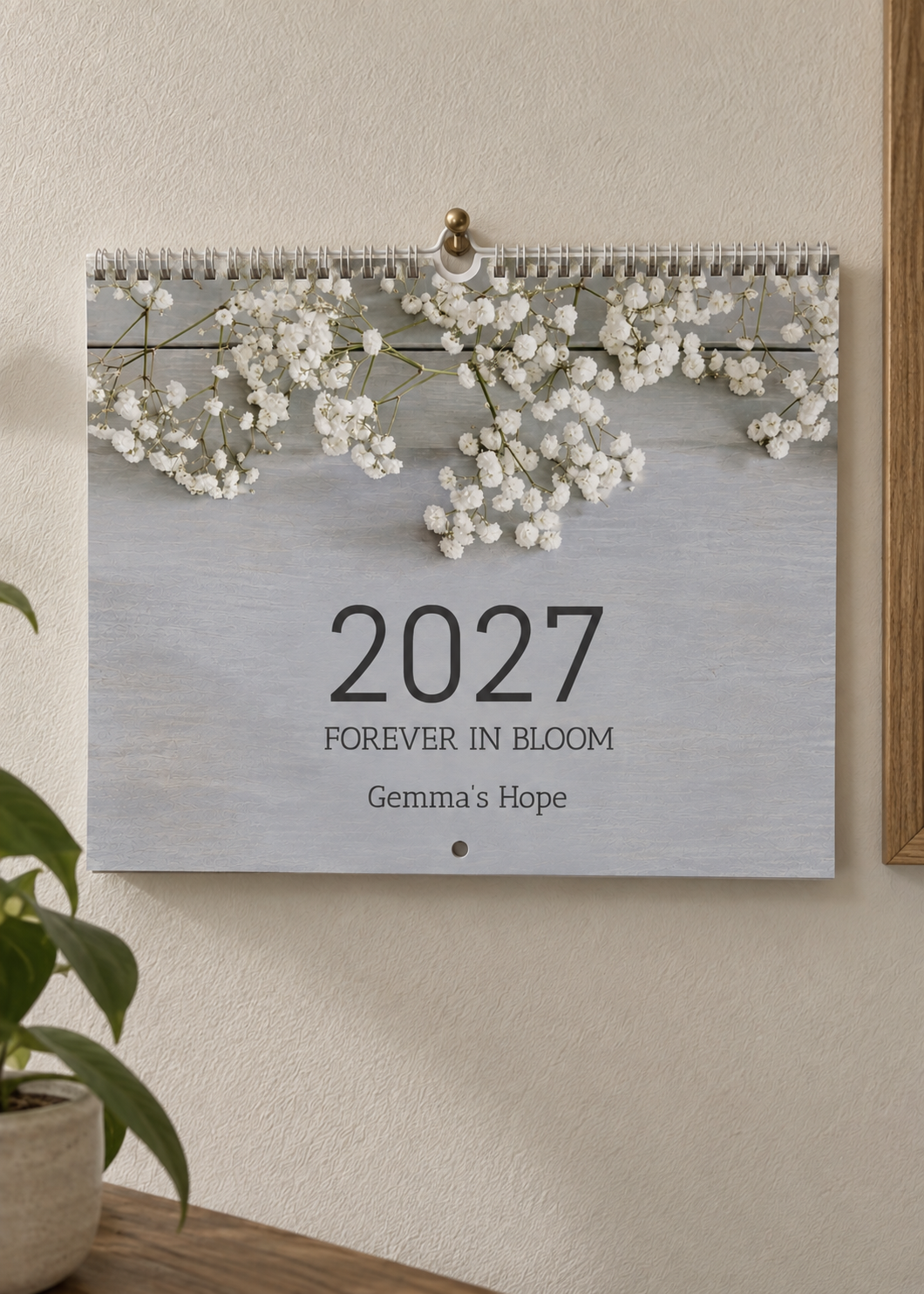2027 Forever in Bloom Remembrance Calendar