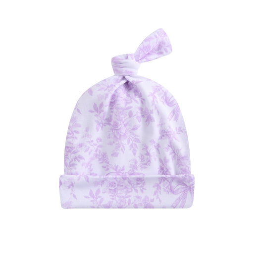 Bows & Blooms Baby Beanie Hat
