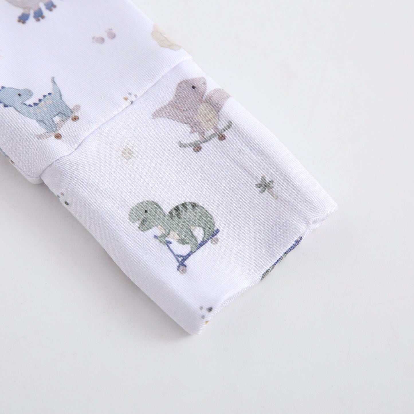 Dino Derby Zippered Baby Romper