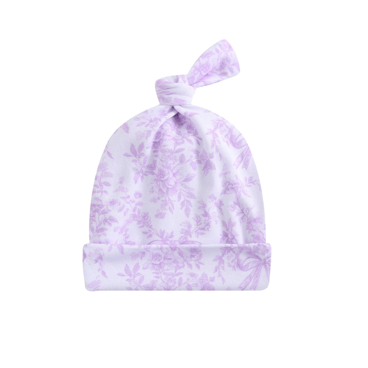Bows & Blooms Baby Beanie Hat