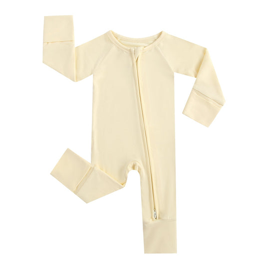 Sunshine Zippered Baby Romper