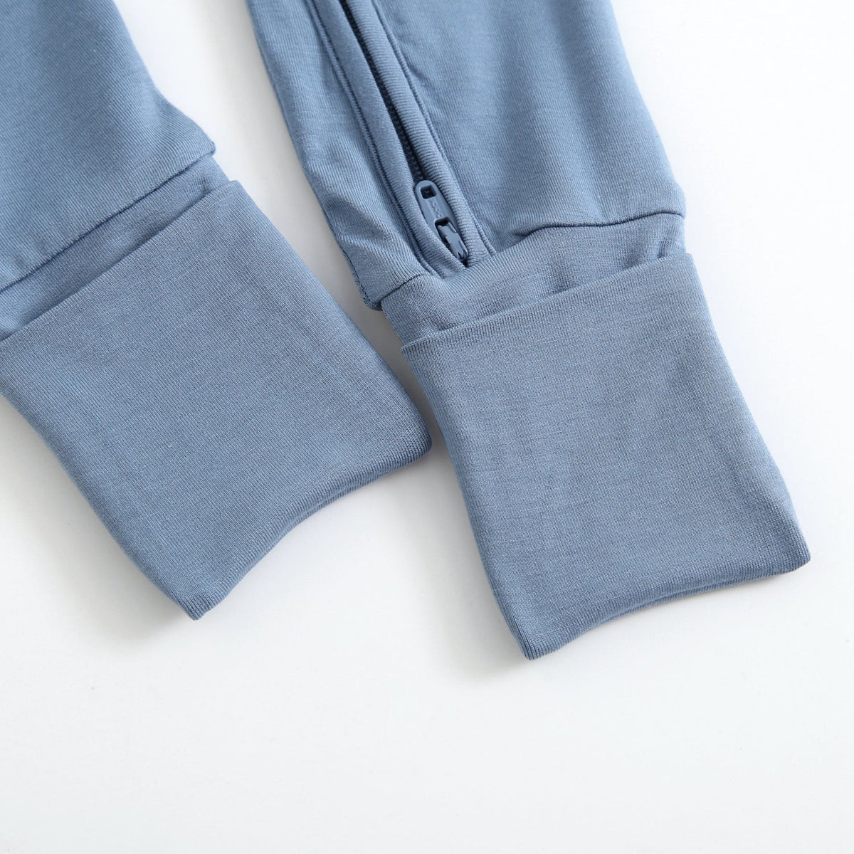 Midnight Blue Zippered Baby Romper