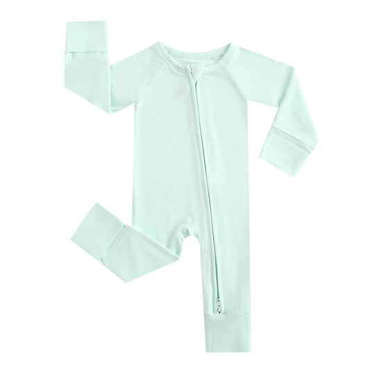 Meadow Zippered Baby Romper
