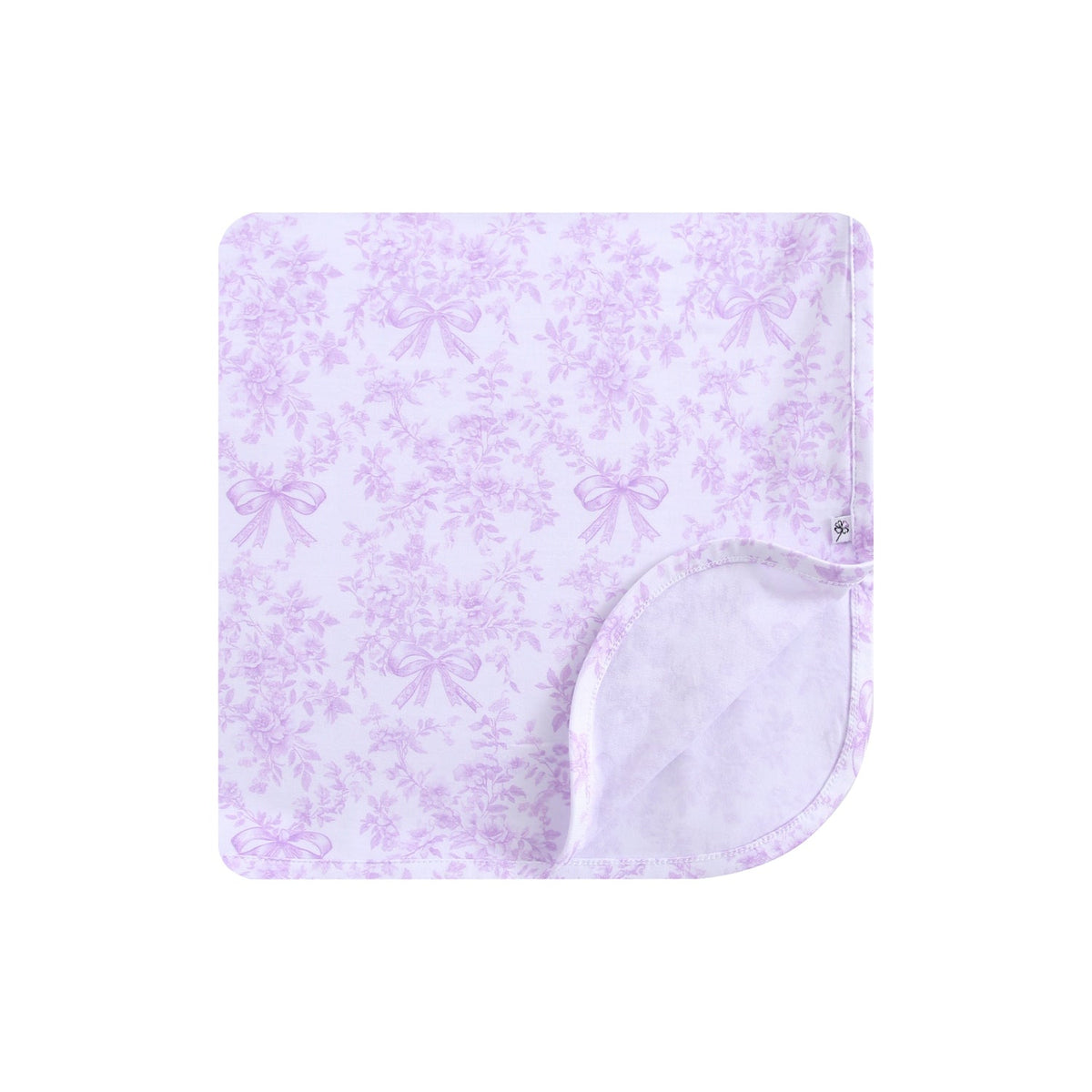 Bows & Blooms Swaddle Blanket