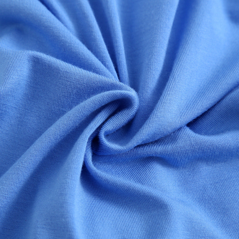 Pure Blue Bamboo Swaddle Blanket
