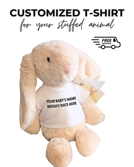 Custom Shirt for Your Memory Stuffed Animal | FREE SHIPPING