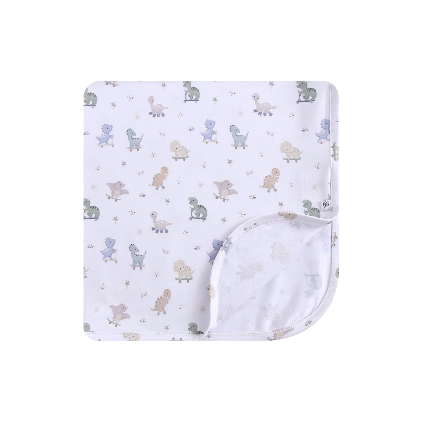 Dino Derby Swaddle Blanket