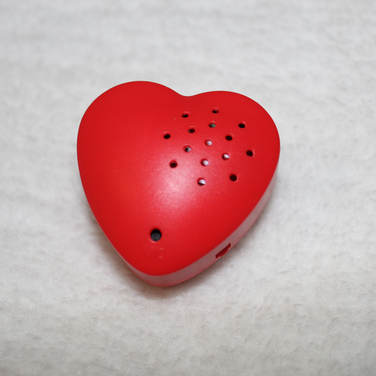 Recording Heart – Voice/Audio Recorder for Stuffed Animals & Keepsake Gifts